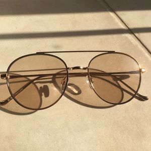 Rose Gold Tinted Glasses